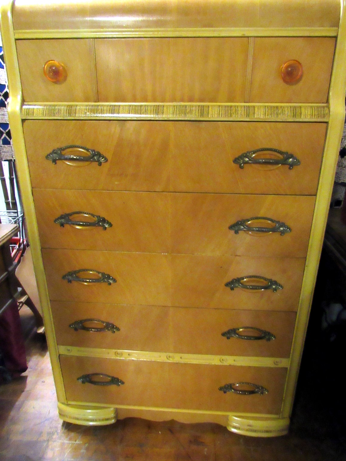 waterfall highboy dresser waterfall highboy dresser
