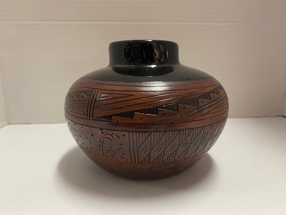 Navajo Red Clay Vase