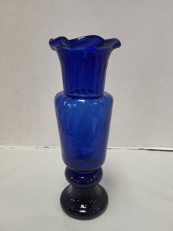 Colbalt Blue Glass Vase