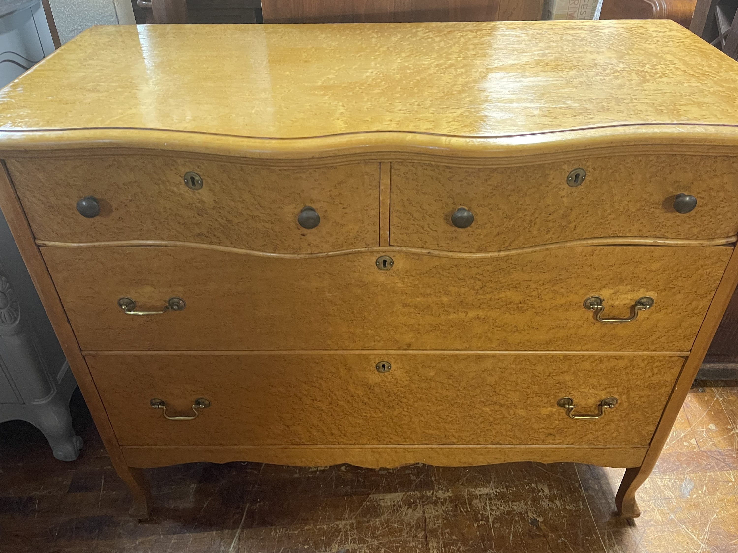 Birdseye Maple Dresser Etsy UK