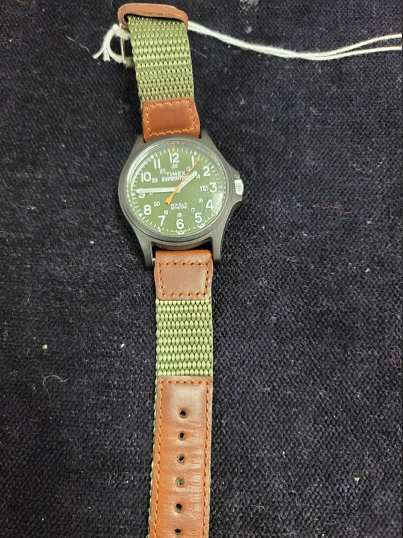 Timex Expedtion wristwatch.