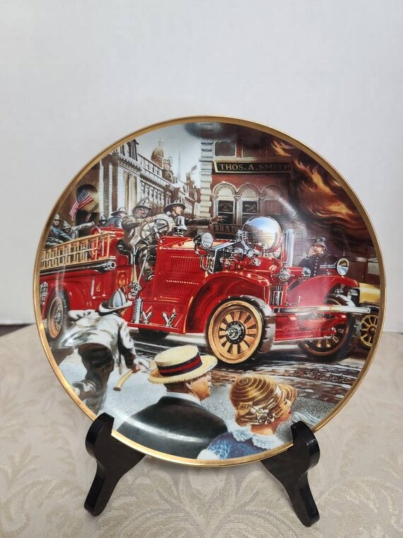 Fire Truck collector plate