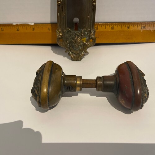 Shops Bronze Door Knobs and door plate