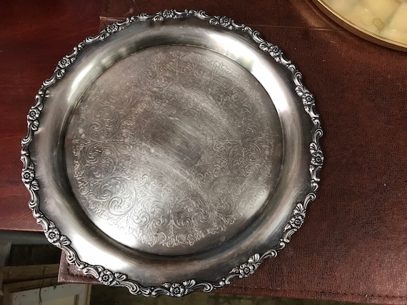 Rogers silverplate tray