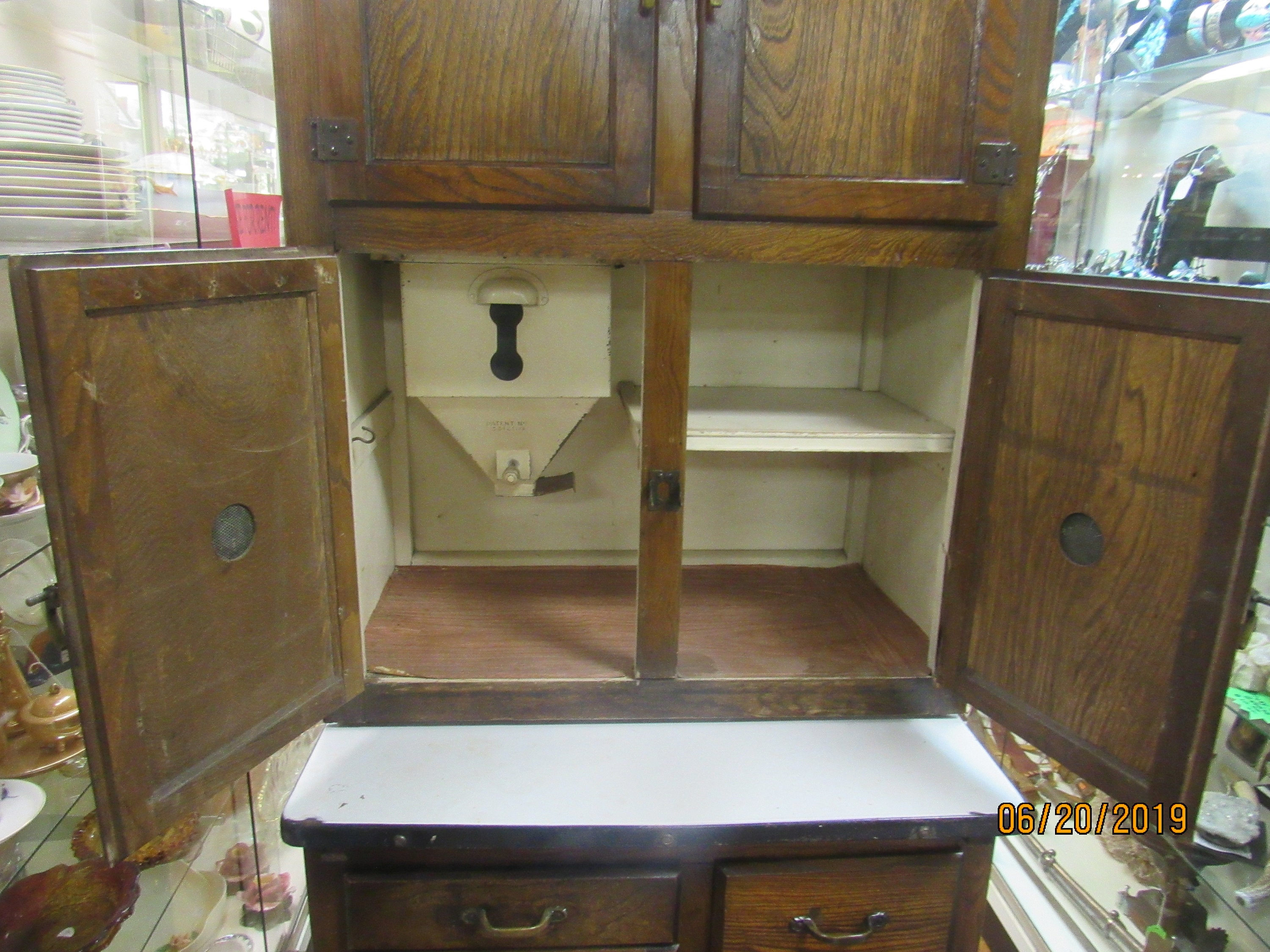 Small Hoosier Cabinet By Hygena