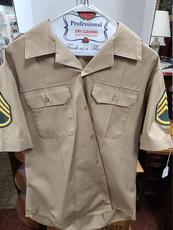 US Army sergeant's shirt