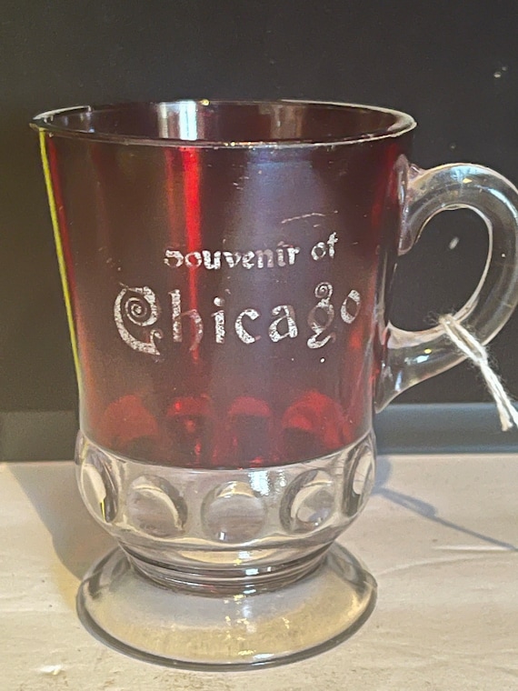 Chicago souvenir glass
