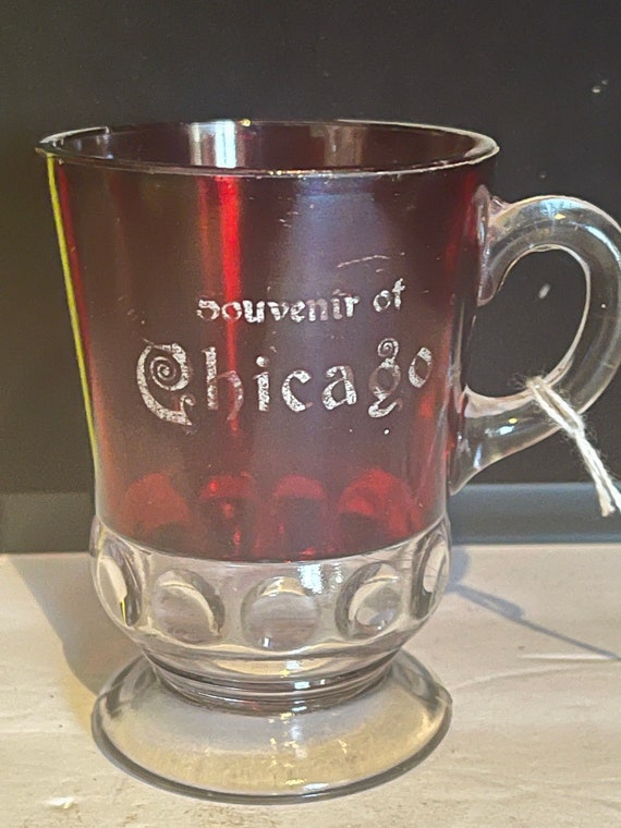 Chicago souvenir glass