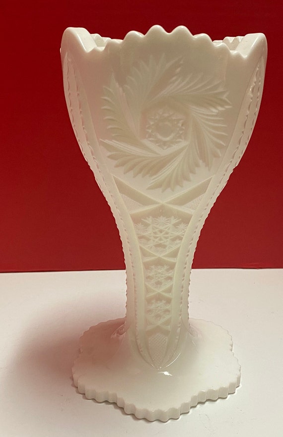 Milk Glass Vase