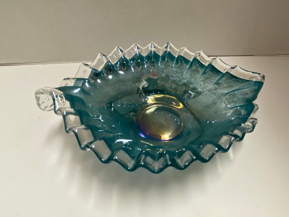 Murano Style Glass Dish