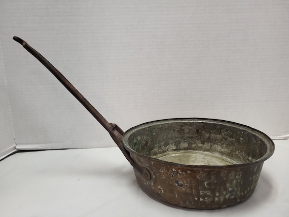 Hand Forged Copper Pan