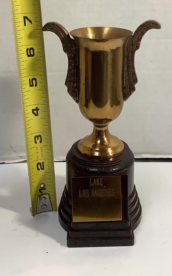 Bakelite Trophy Los Angeles