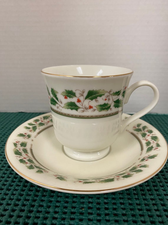 Royal Holly cup & saucer