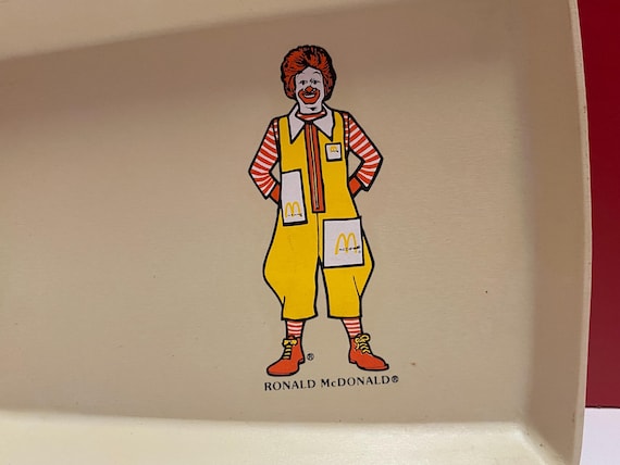 ビンテージ マクドナルド テーブル トレイ 看板 ロナルド ビック