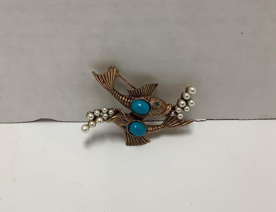 Koi Fish Brooch