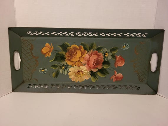 Hand Painted Decorative Tray