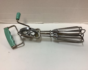 ヴィンテージ シアーズ 12速ハンドミキサー 収納キャビネット付き NOS