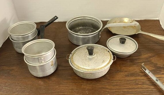 Toy Aluminum Pot and Pans