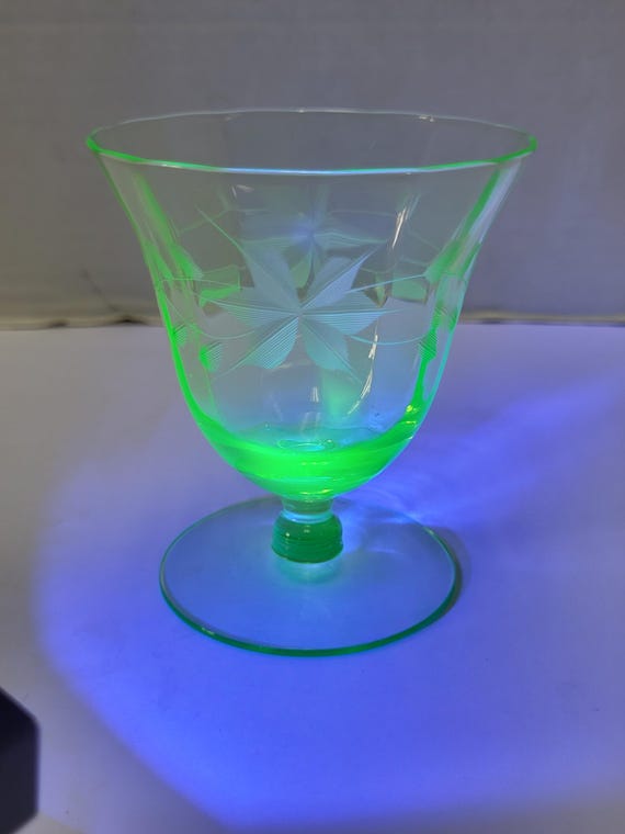 Uranium Sherry Glass