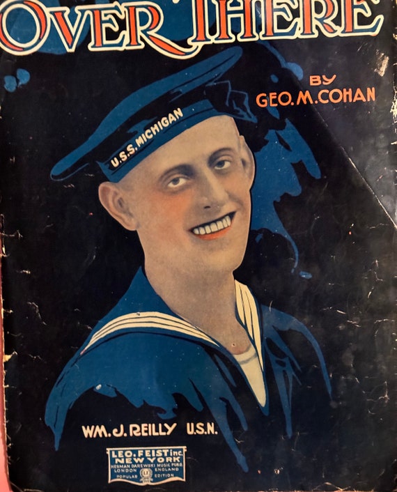 OVER THERE WW1 sheet music