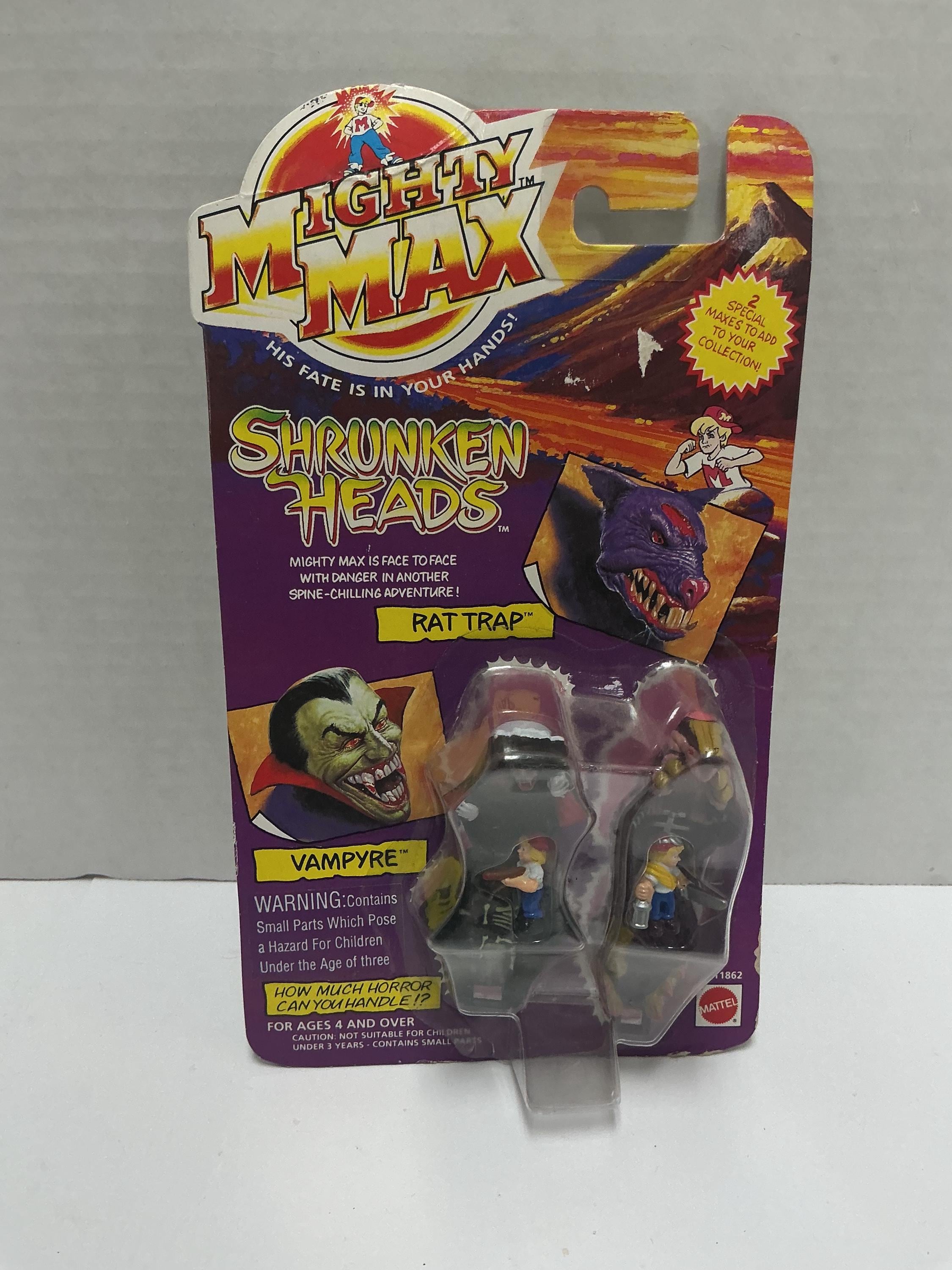 Mighty Max Shrunken Heads - Etsy