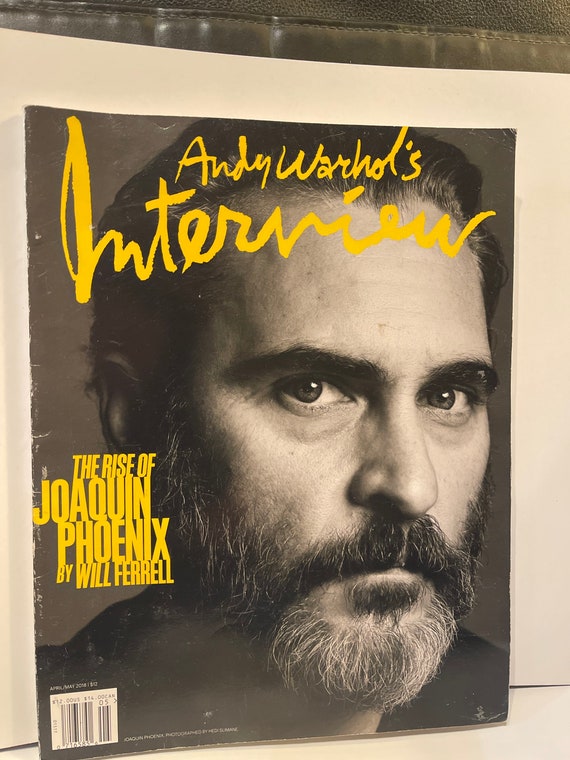 Andy Warhol’s Interview magazine Joaquin Phoenix