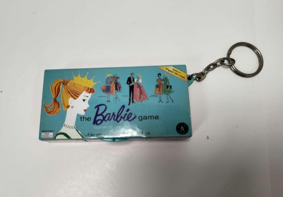 Barbie Game Keychain