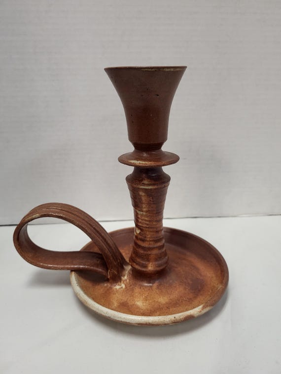 Stoneware Candle Holder