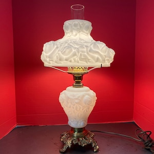 Fenton Hurricane Lampe weiß