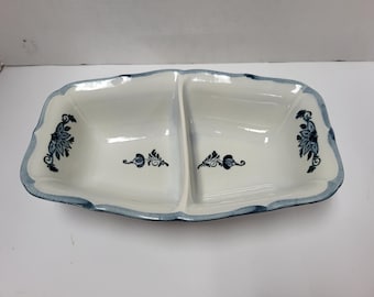 Metlox Colonial Garden Divided Dish