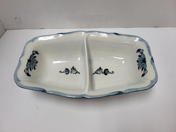 Metlox Colonial Garden Divided Dish