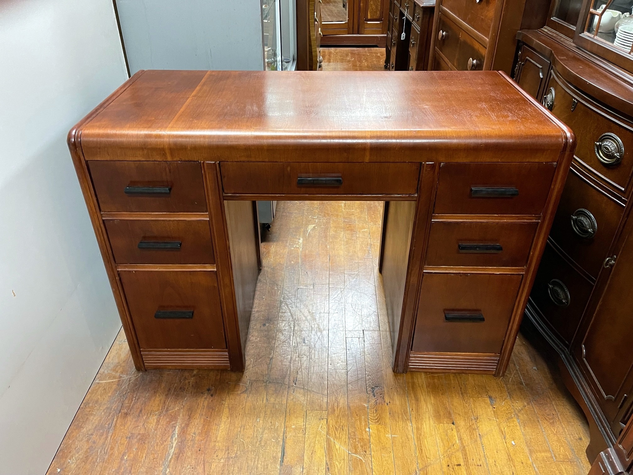 Vintage waterfall desk hotsell