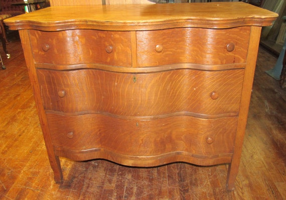 Tiger Oak Dresser