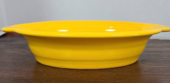 Fiesta Yellow Oval dish