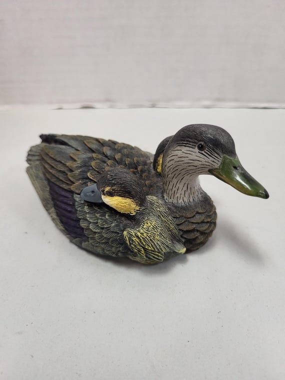 Duck & Chicks Figurines