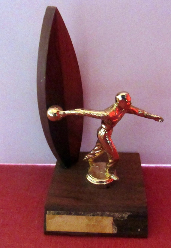 Vintage Bowling Trophy