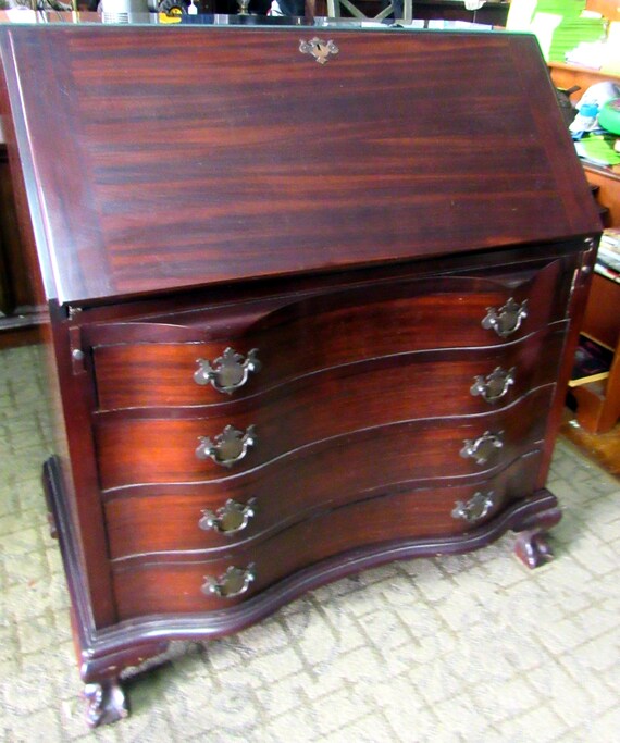 Maddox Governor Winthrop Mahogany Secretary Dresser