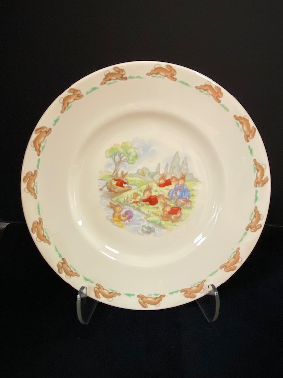 Royal Doulton Bunnykins plate