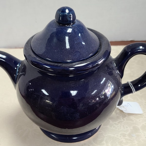 Blue Teapot Etsy