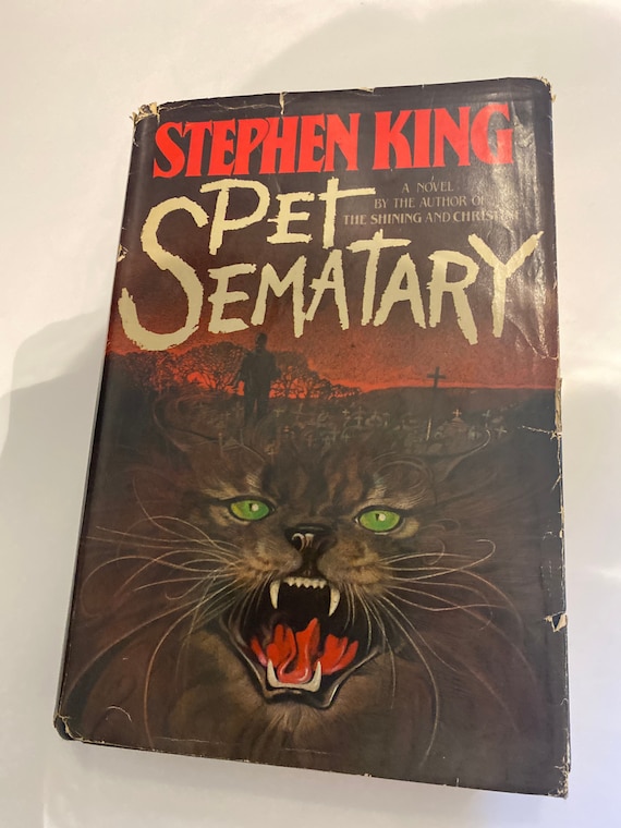 Stephen King Pet Semetary First Edition book