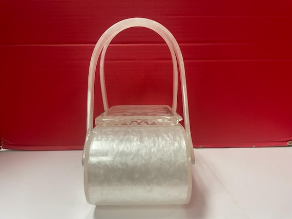 Double Handle Lucite Bag - image 10