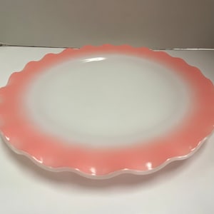Hazel Atlas Ripple Plate 9”