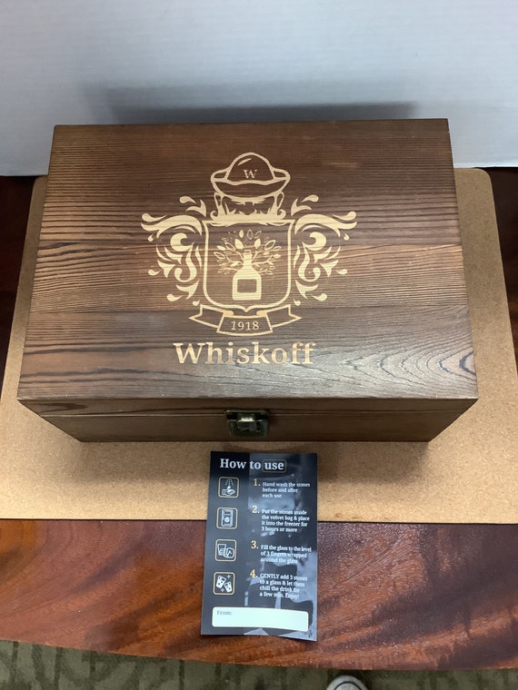 Whiskoff Whiskey Stones Gift Set