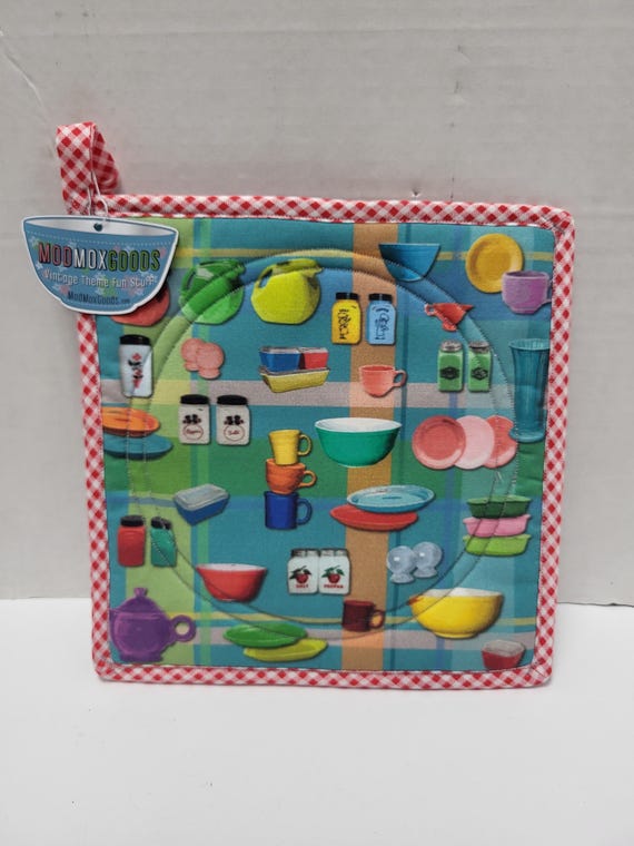 Vintage Inspired Pyrex pot Holders