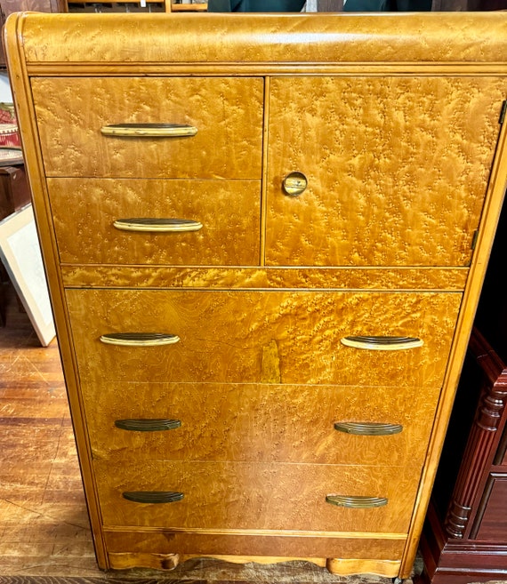 Art Deco Armoire Dresser