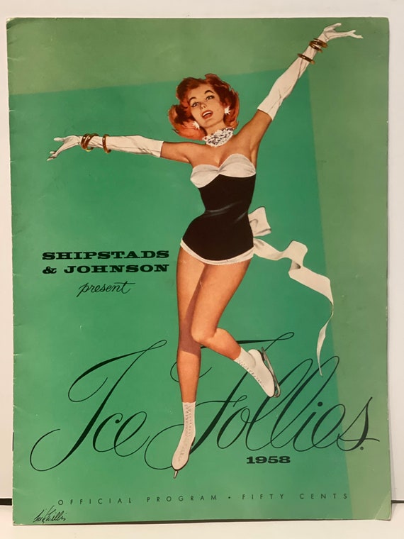 Ice Follies program 1958