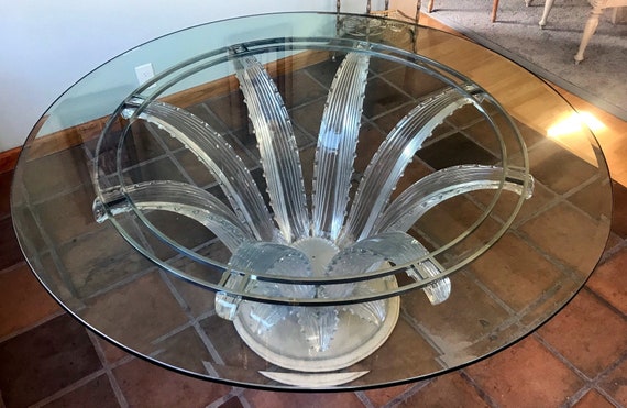 Lalique Cactus Table - Etsy Finland