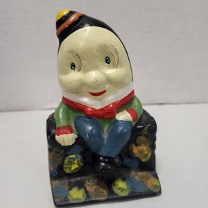 Cast Iron Humpty Dumpty Bank