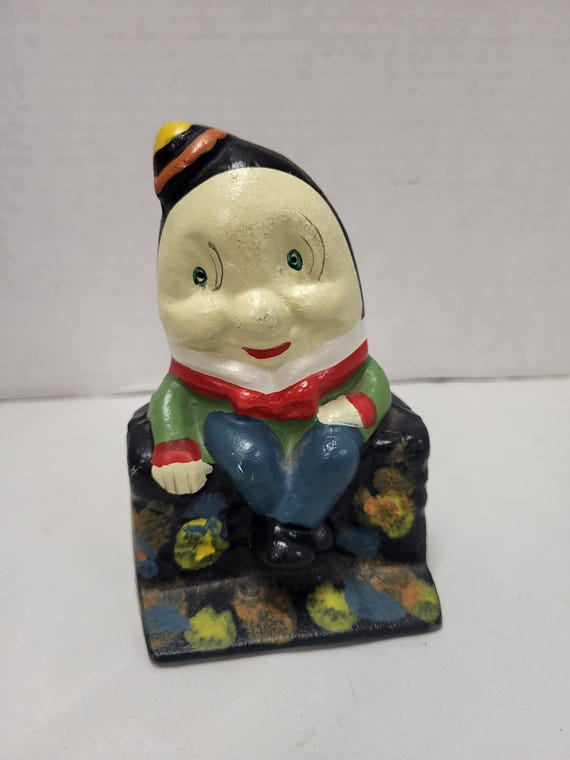 Cast Iron Humpty Dumpty Bank