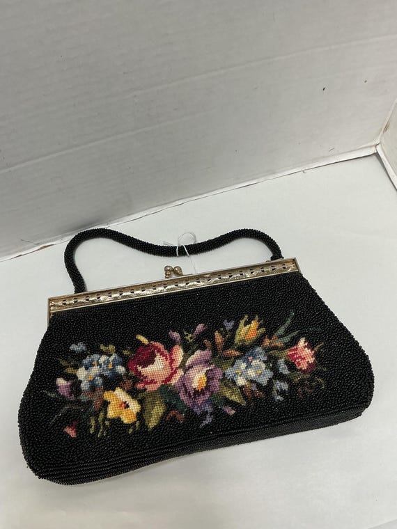 Petite Point Beaded Purse/Bag